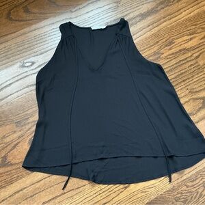 Lush Black V-Neck Tank Top